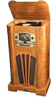 1935 Console Radio Replica with CD player 1935 Antique Replica Console Radio with CD player