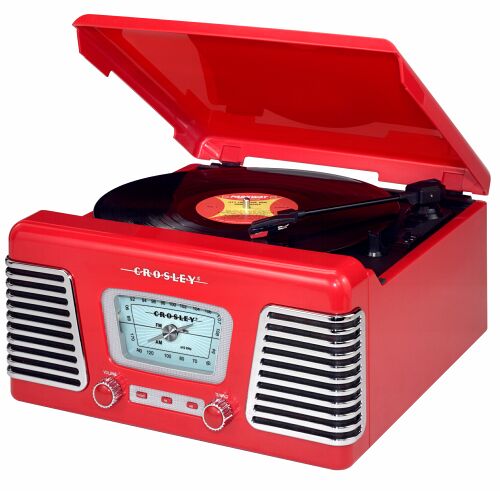Crosley AutoRama Portable Phonograph with AM/FM Radio